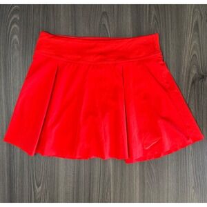 NIKE Court Victory Dri-FIT Tennis Skort Red Athletic Skirt Womens Medium 517910